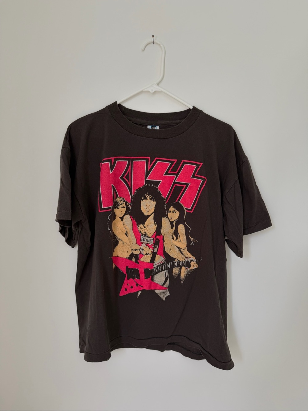 Vintage 1987 KISS Life is Like Sex Tee Size Large